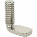 Bsc Preferred 18-8 Stainless Steel Right-Angle Weld Studs 1/4-20 Thread 3/4 Long, 10PK 96466A055